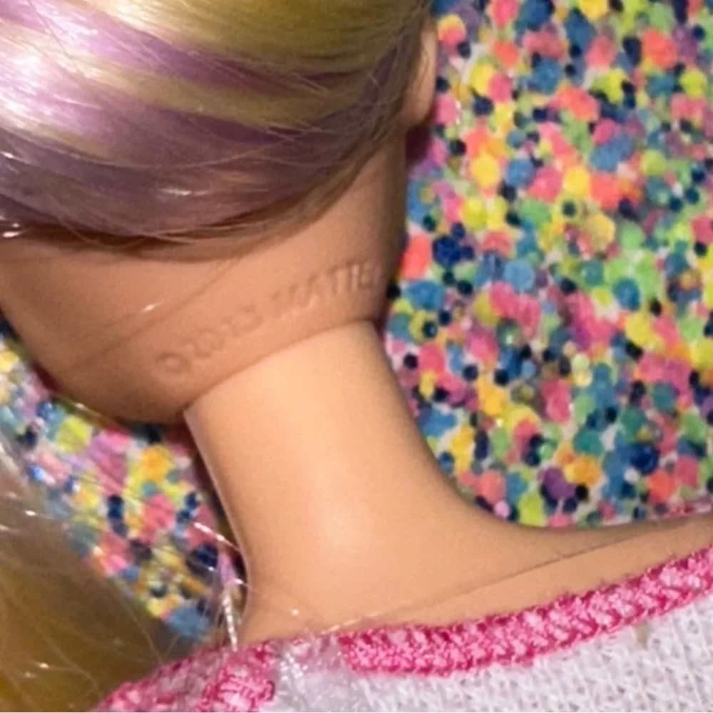 Barbie Totally Hair Fashion Doll HCM88 Long Hair Blonde Blue Purple Restyled
